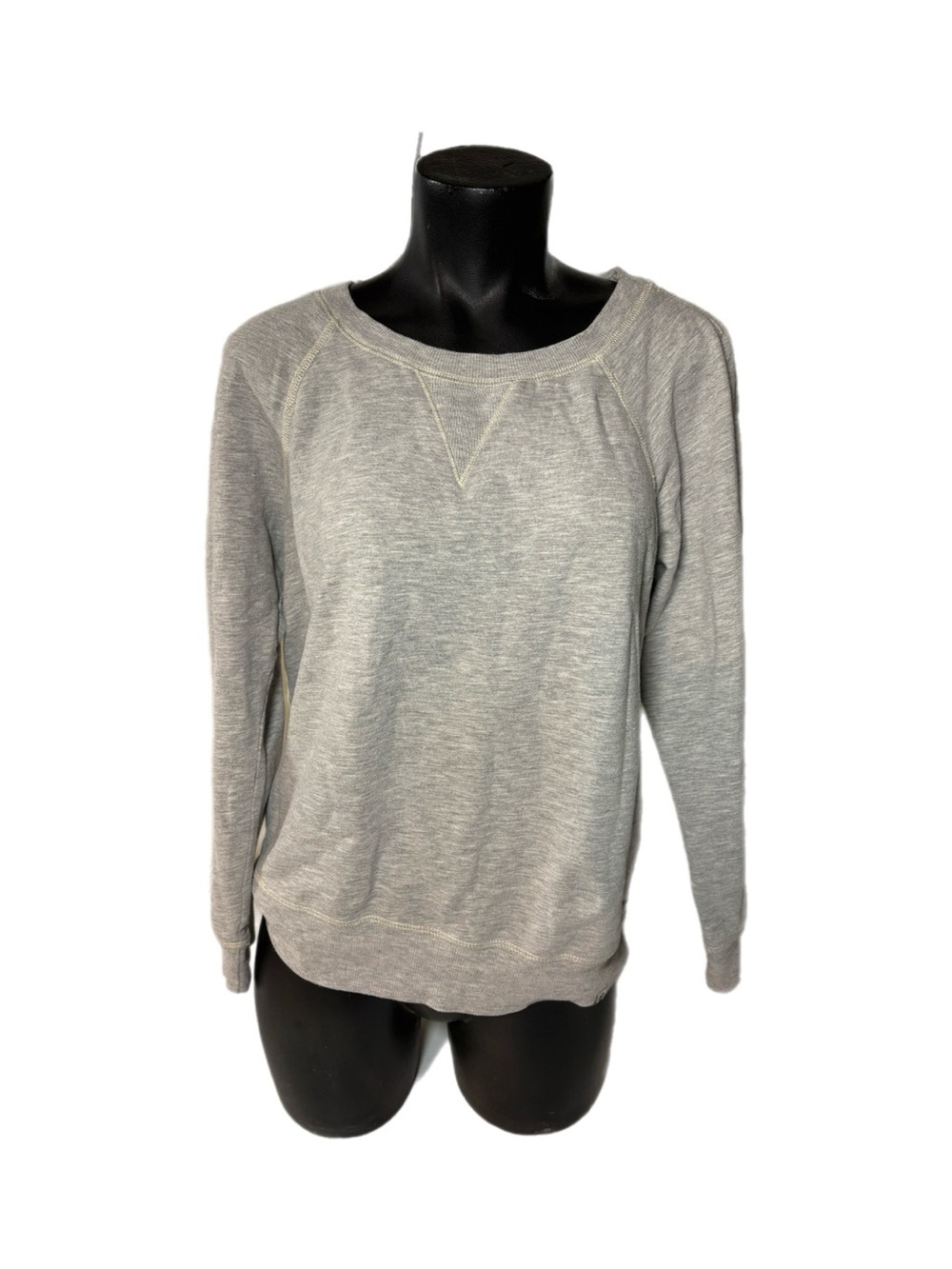 TNA Light Gray Crewneck Pullover Sweater